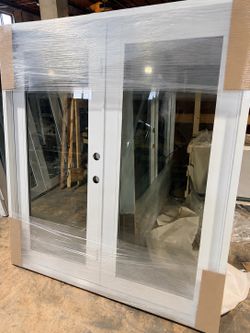 Puerta de imapcto para patio 72x80