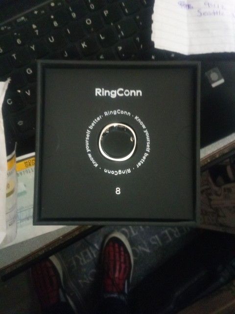 Ring Conn Smart Ring Health Tracker w/ App