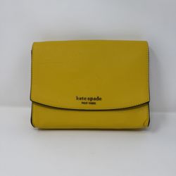 Kate Spade Yellow Chain Shoulder Bag / Clutch – Great Condition