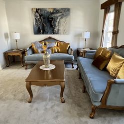 Sofa Loveseat Tables Like New