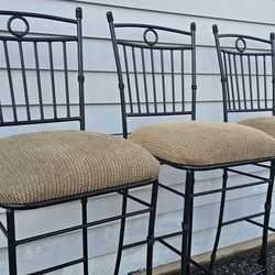 Iron Bar Stools 3