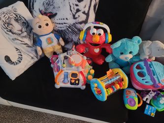 Numerous toys