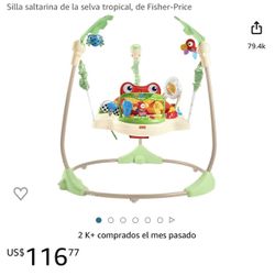 Fisher-Price Rainforest Jumperoo Bouncer