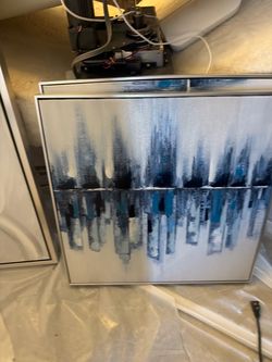 Modern Abstract Canvas Wall Art – Set of 2 – $80
