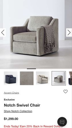 2 crate and barrel chairs
