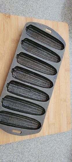 Vintage Lodge Cast Iron Cornbread Pan