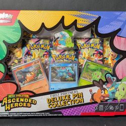 [SEALED] Pokemon Ascended Heroes First Partners Pin Collection