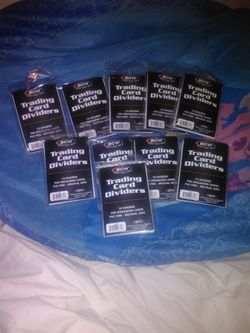 BCW Trading Card Dividers (10 Packs Of 10)