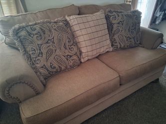 Sofa and love seat