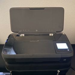 HP OfficeJet 250 Wireless Mobile Printer Scanner Copier + Case Like New