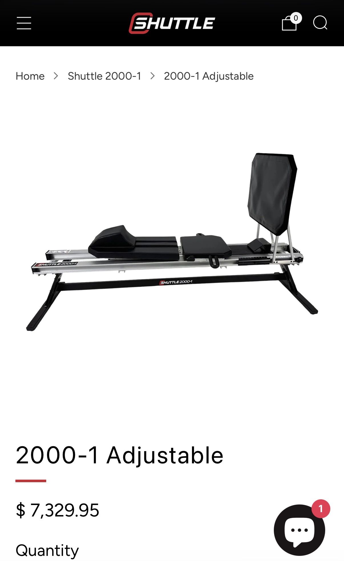 Shuttle 2000-1 smooth progressive training