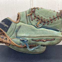 Vintage MacGregor W400 Willie Mays Autograph Edition Youth Baseball Glove Green