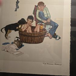 Original Norman Rockwell Lithograph