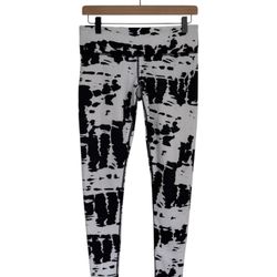 ALO Yoga Women's Black and White Animal Print Full Length Leggings Size S