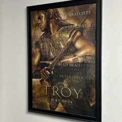 Movie poster Framed   TROY