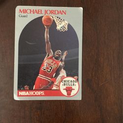 Michael Jordon Basketball Card