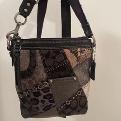 Coach patchwork crossbody bag