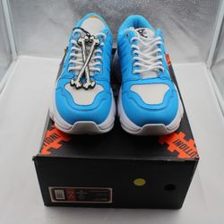 Watson Chunky Bones Sneakers Sz 9 Men Chunky Platform Streetwear Shoes Blue
