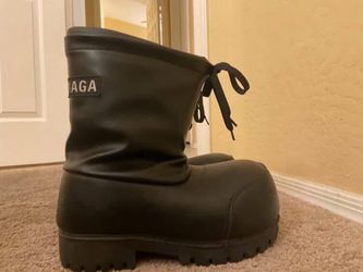 Balenciaga Alaska Ski Boots Leather
