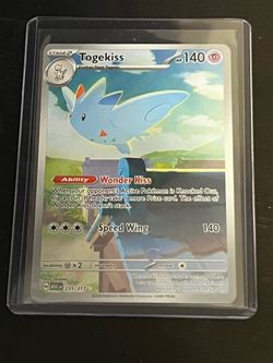 TOGEKISS 235/217 ILLUSTRATION RARE ASCENDED HEROES POKEMON HOLO NEAR MINT