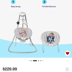 Baby Swing And Bouncer  Multi Direction