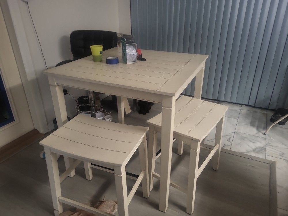White Table