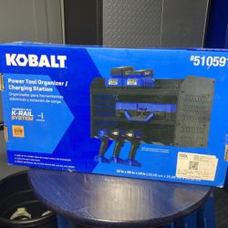 Kobalt Power Tool Organizer/Charging Station