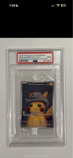 PSA 9 Pikachu Van Gogh (Sealed)