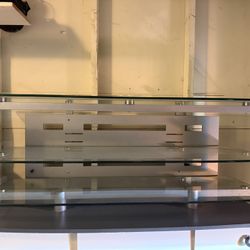 Glass TV Stand