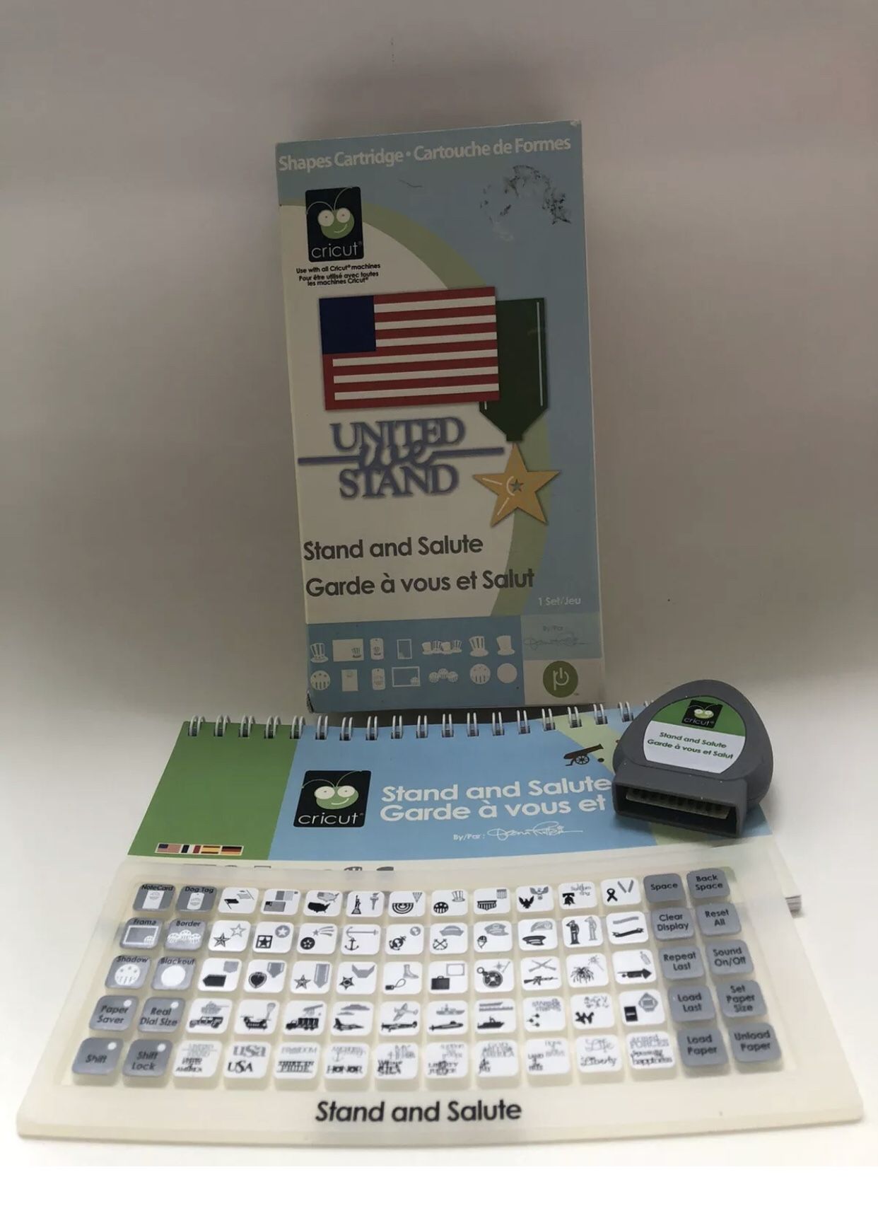 Stand and Salute Cricut Cartridge