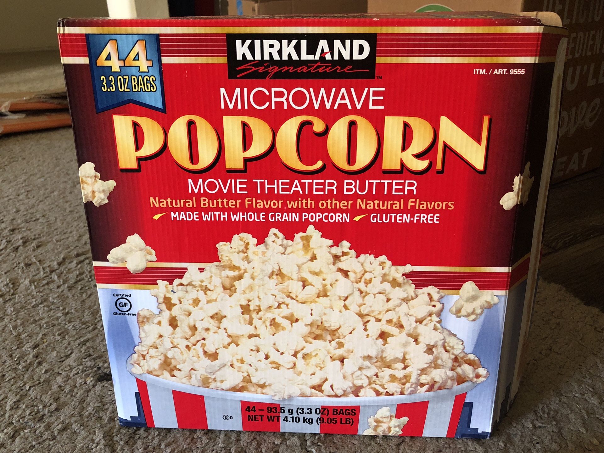Costco Microwave popcorn