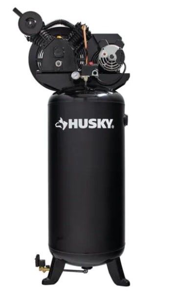 Husky HDC602000, 60 Gal. 175 PSI Electric Stationary 2-Stage Air Compressor,