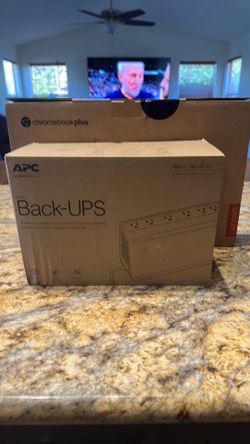 Chromebook plus laptop w/ Back-UPS power source.