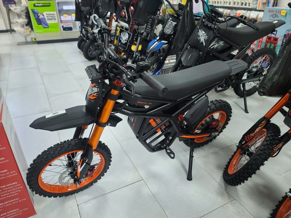 Riding Times GT54 Electric Dirt Bike 40MPH! Finance For $150 Down Payment!!