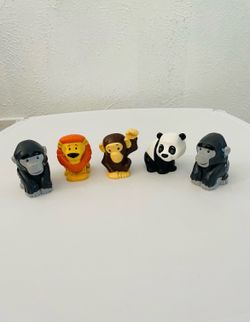 Little People Share and Care Safari Animal Lot
