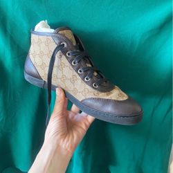 Gucci Shoes Beige-ebony/chocolat