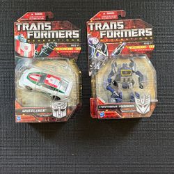 Transformers Generations Pair Wheeljack Soundwave