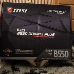 Msi B550 Gaming Plus Amd Mother Board