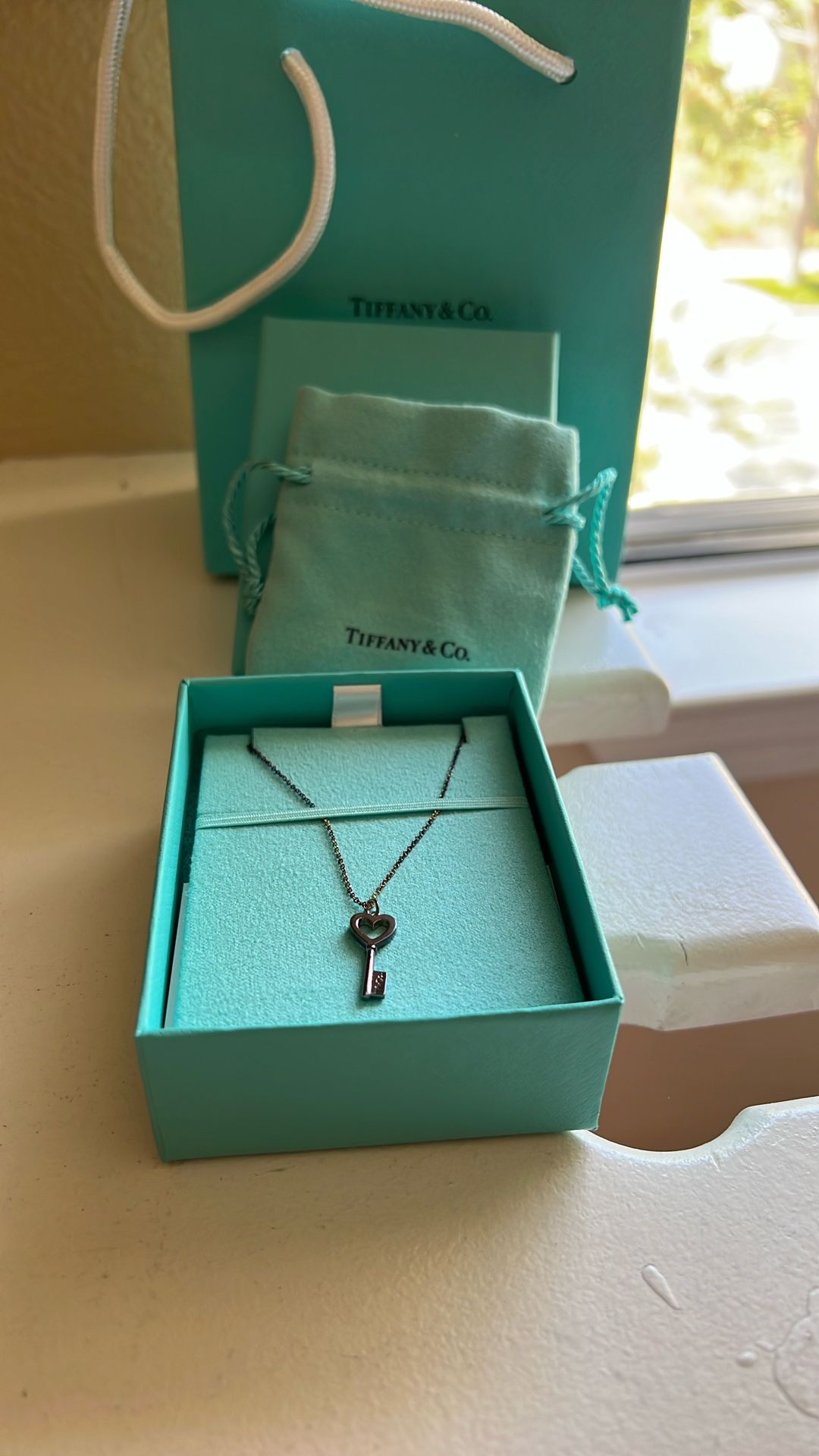 Heart Key Pendant