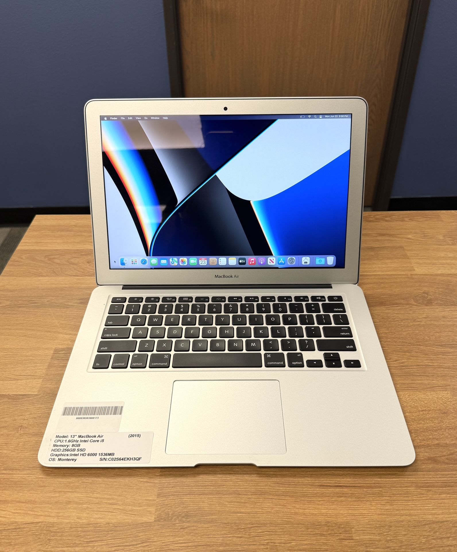 Intel Core Macbook Air 256 Gb I5 13 MacBook Intel Core I5*256GB SSD*