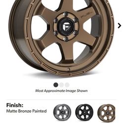 Fuel Shok Matte Bronze Fits Chevy New Dodge Toyota Nissan
