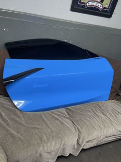 2024 Corvette, C8, passenger door rear panel