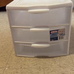 Sterilite 3 Drawer Mini Organizer (13x11x10)