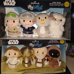 Star Wars Hallmark itty bittys - Collector Sets (Hoth & A New Hope)