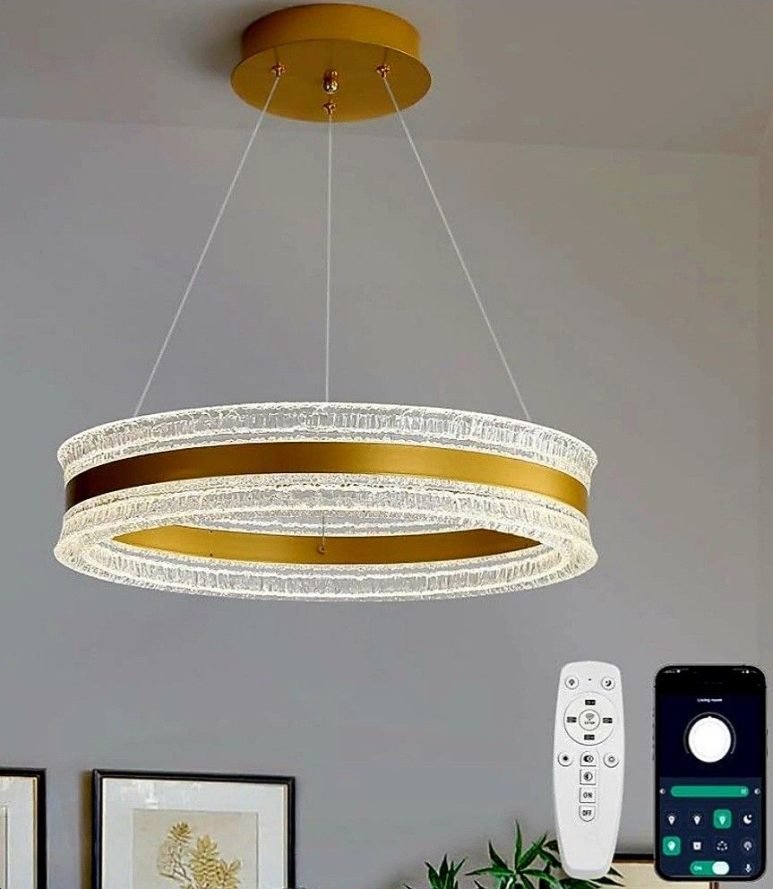 Chandelier, 20", LED