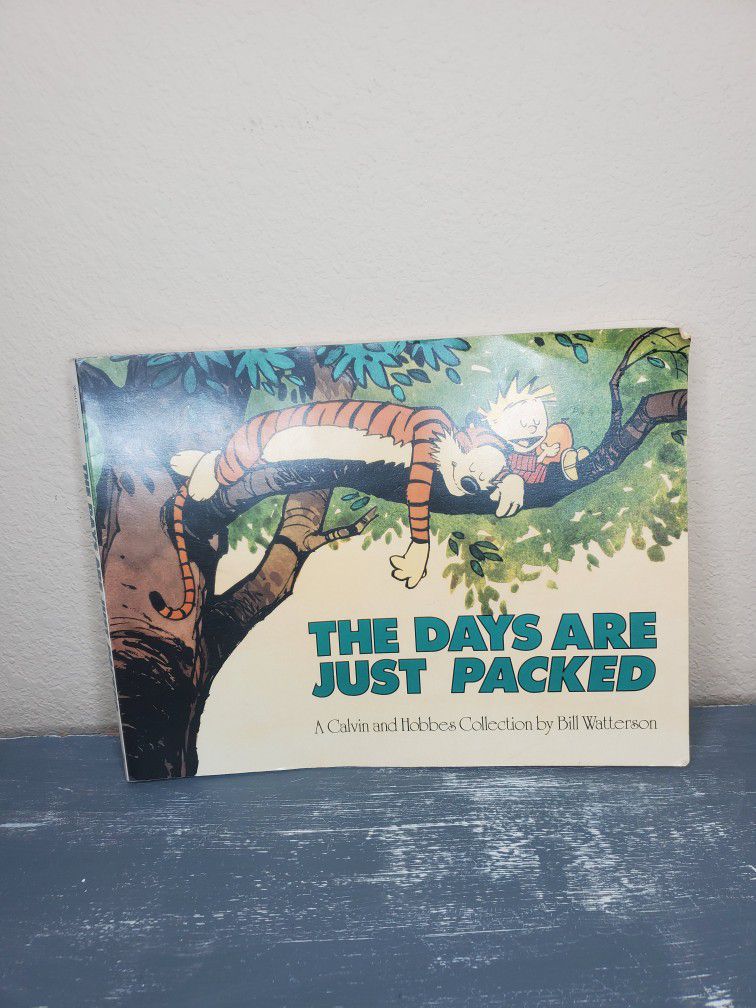 The Days are Just Packed: A Calvin and Hobbes Collection - Paperback - GOOD