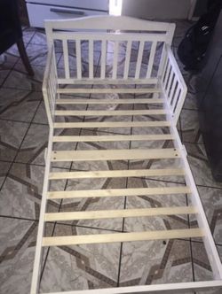 Kid bed for toddlers includes mattress $45