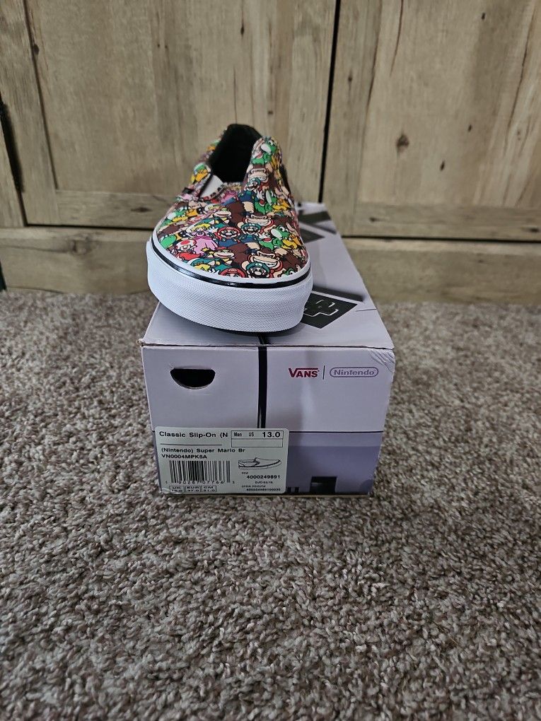 Vans Super Mario Slip On