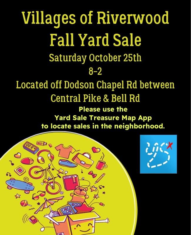 HUGE GARAGE SALE -(HERMITAGE) THE VILLAGES OF RIVERWOOD