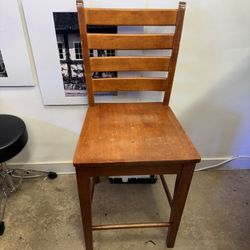 Wooden Bar Stool 